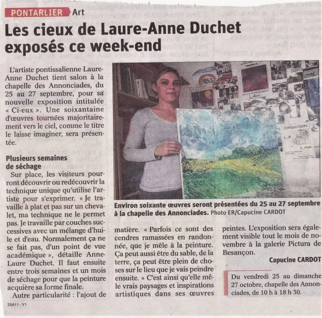 articles de presse sur laure-anne lemaire