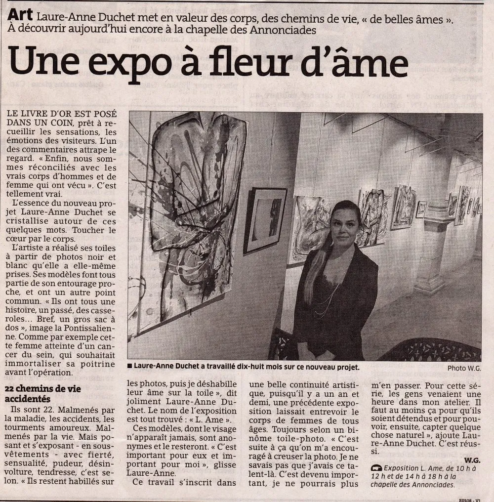 articles de presse sur laure-anne lemaire