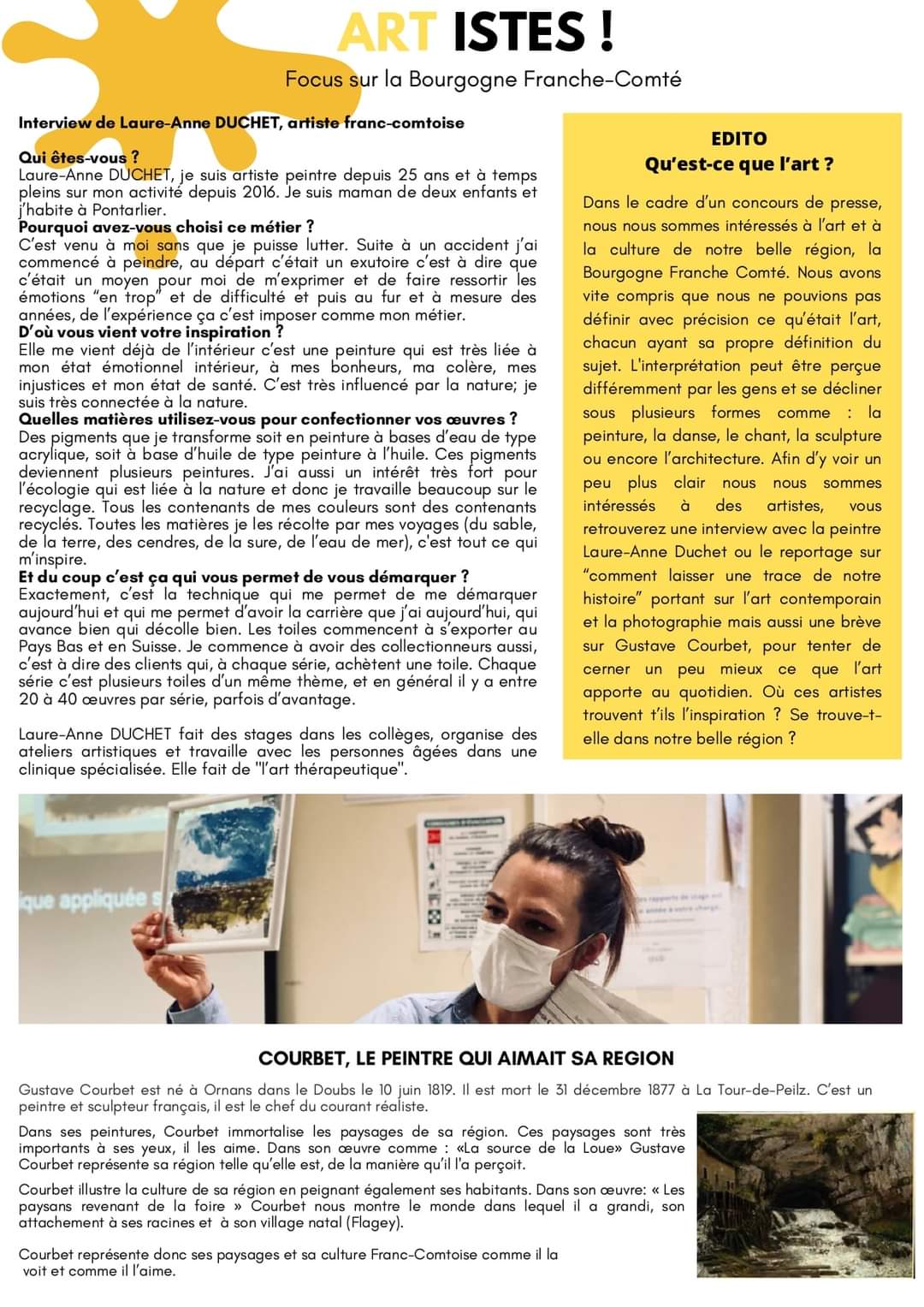 articles de presse sur laure-anne lemaire